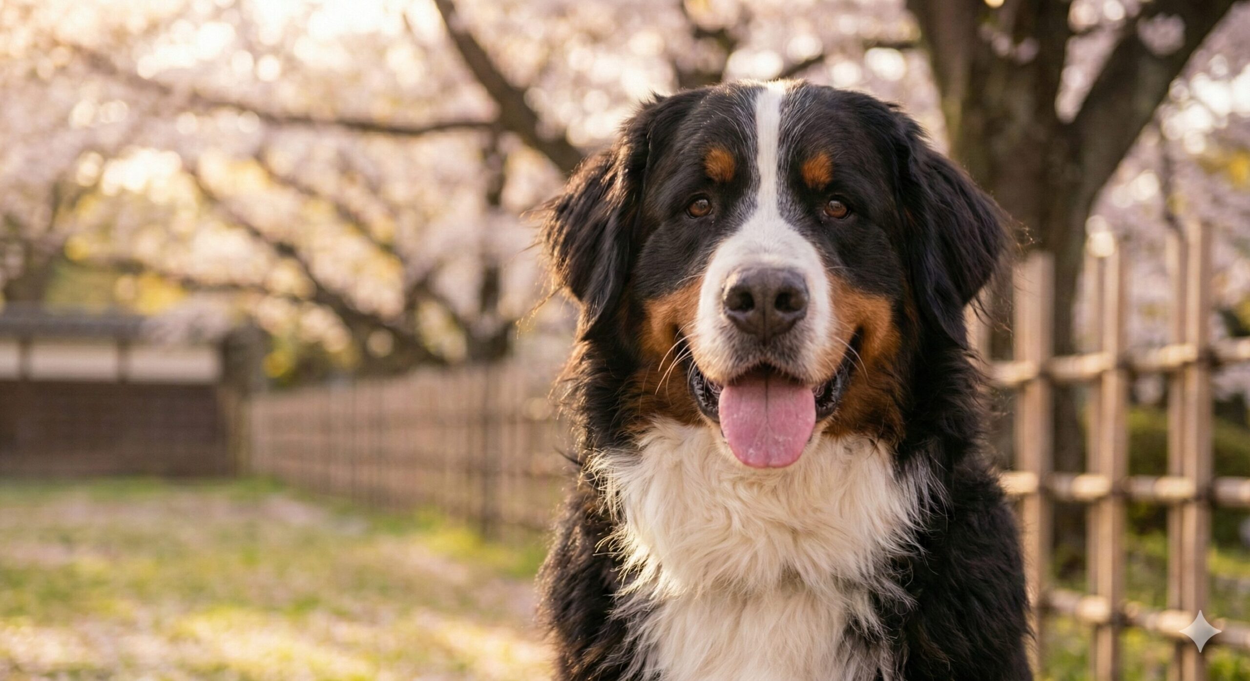 家族と愛犬の幸せな後ろ姿